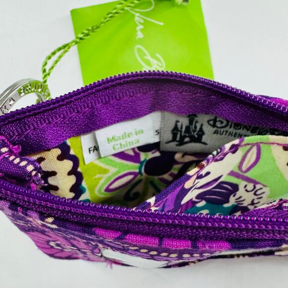 Vera Bradley Plums Up Disney Mickey ID Case Wallet - Picture 7 of 7